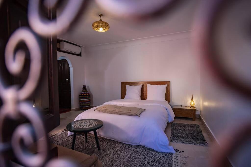 Paisible Riad Privatif Au Coeur De Marrakech Marraquexe Exterior foto
