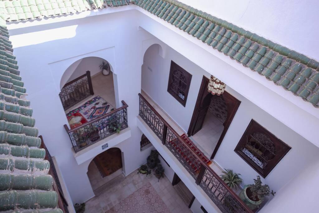 Paisible Riad Privatif Au Coeur De Marrakech Marraquexe Exterior foto