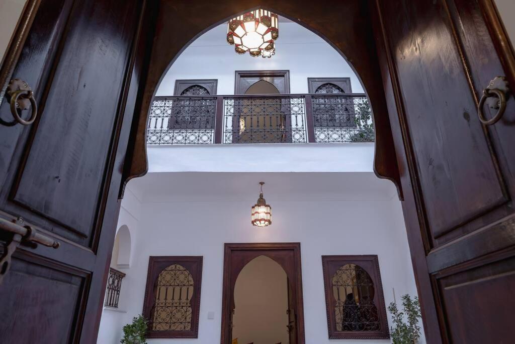 Paisible Riad Privatif Au Coeur De Marrakech Marraquexe Exterior foto
